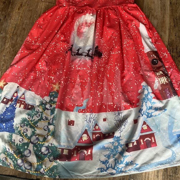 Fun Christmas Dress Ladies‎ Size Small - Picture 3 of 3
